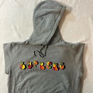 Supreme Hoodie, Gray, size M